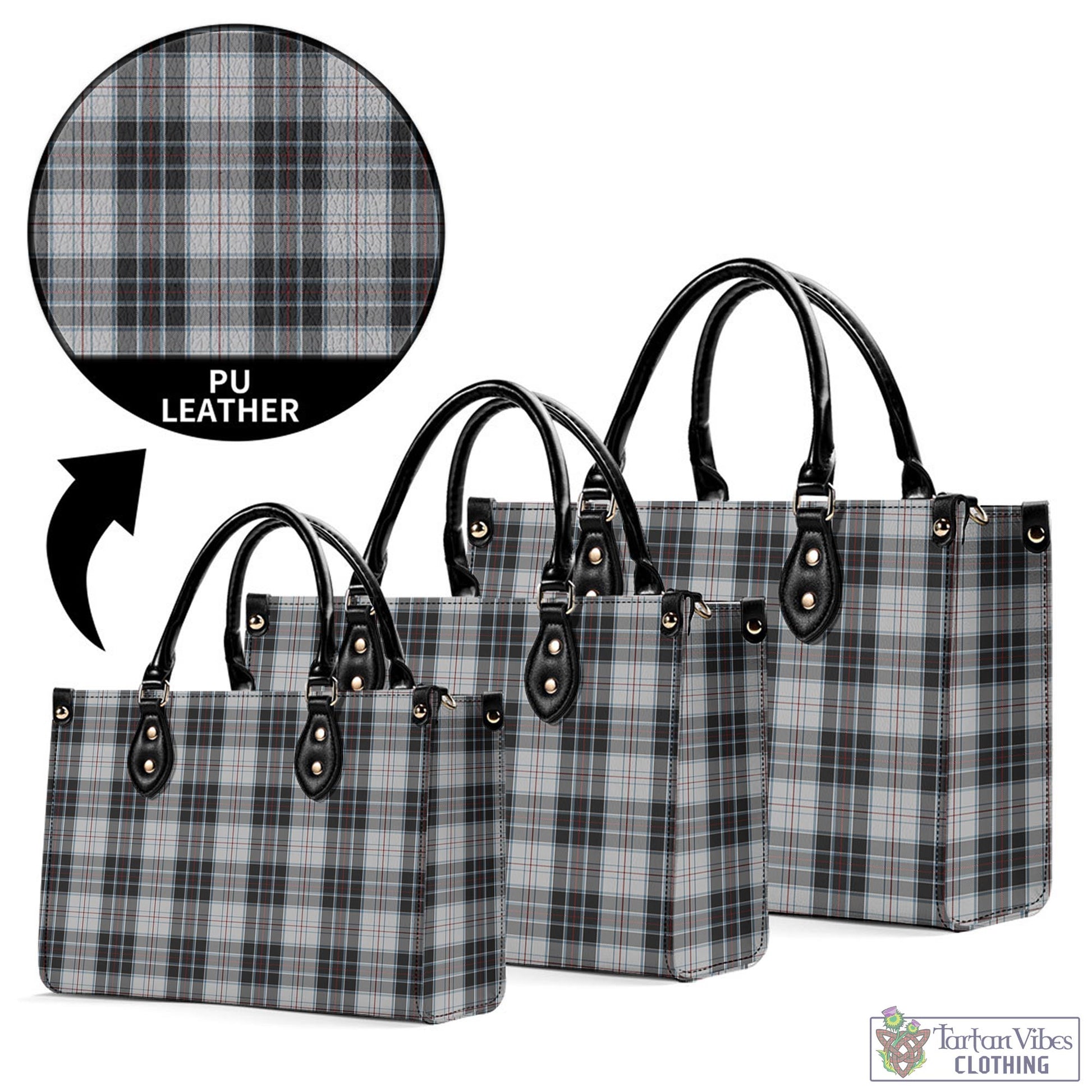 Tartan Vibes Clothing MacRae Dress Tartan Luxury Leather Handbags