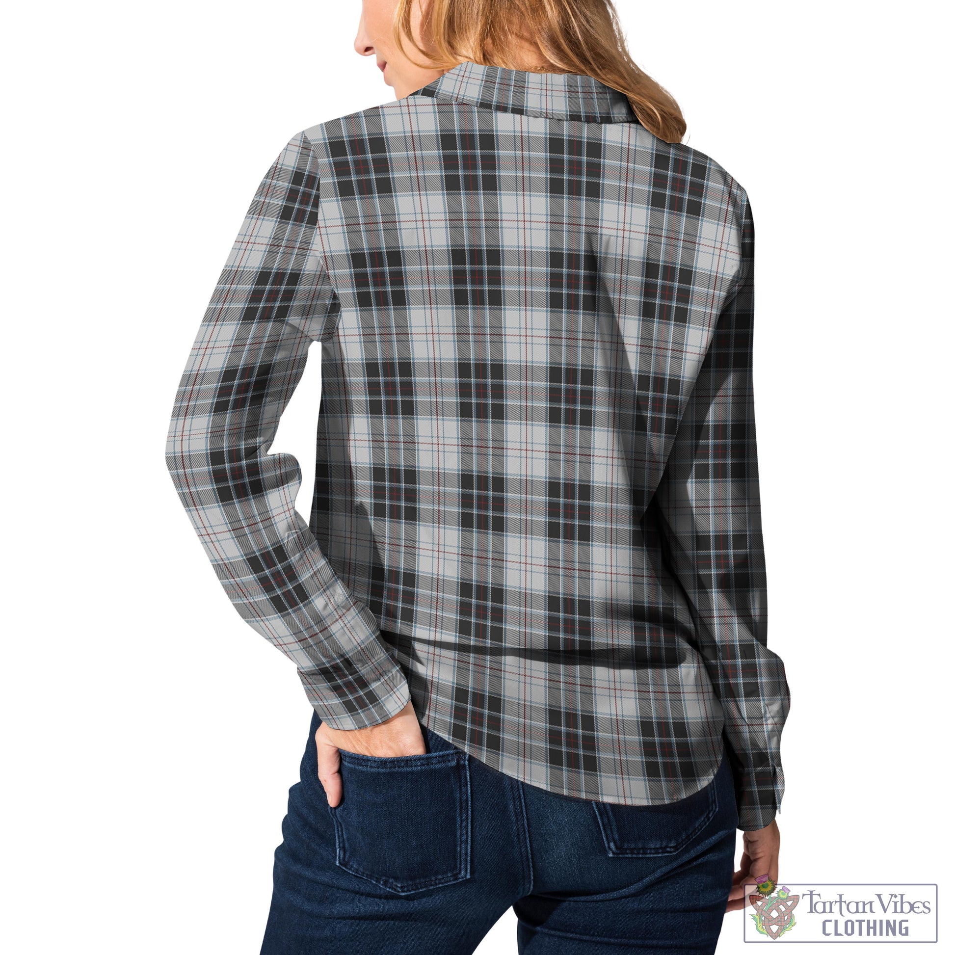 MacRae Dress Tartan Womens Casual Shirt