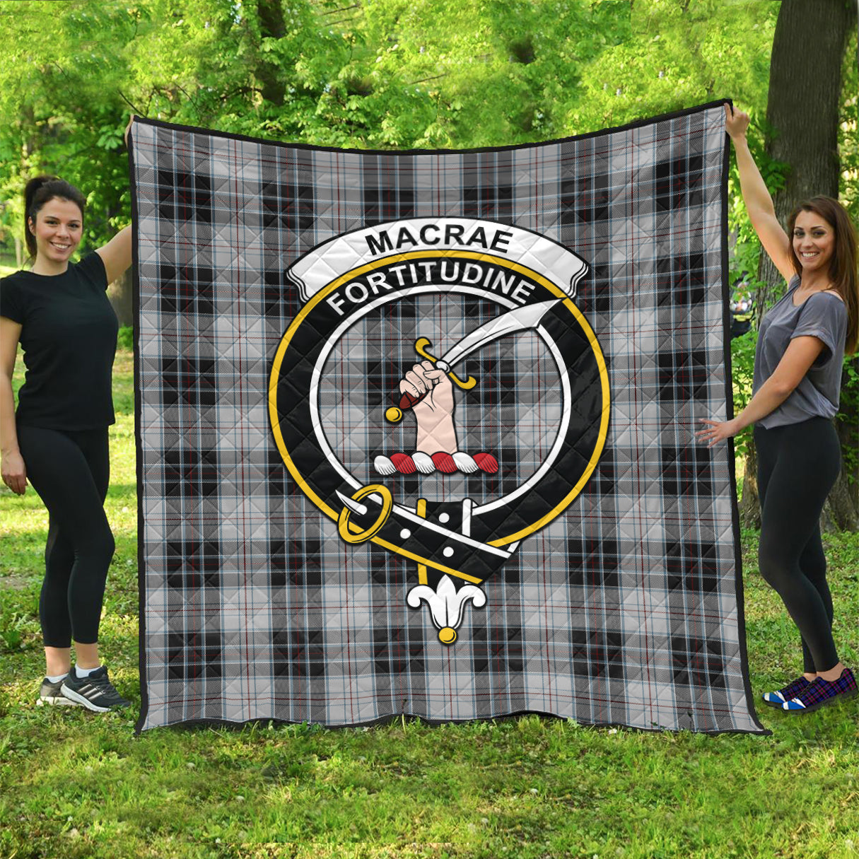 macrae-dress-tartan-quilt-with-family-crest