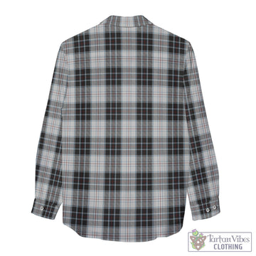 MacRae Dress Tartan Women's Casual Shirt with Family Crest