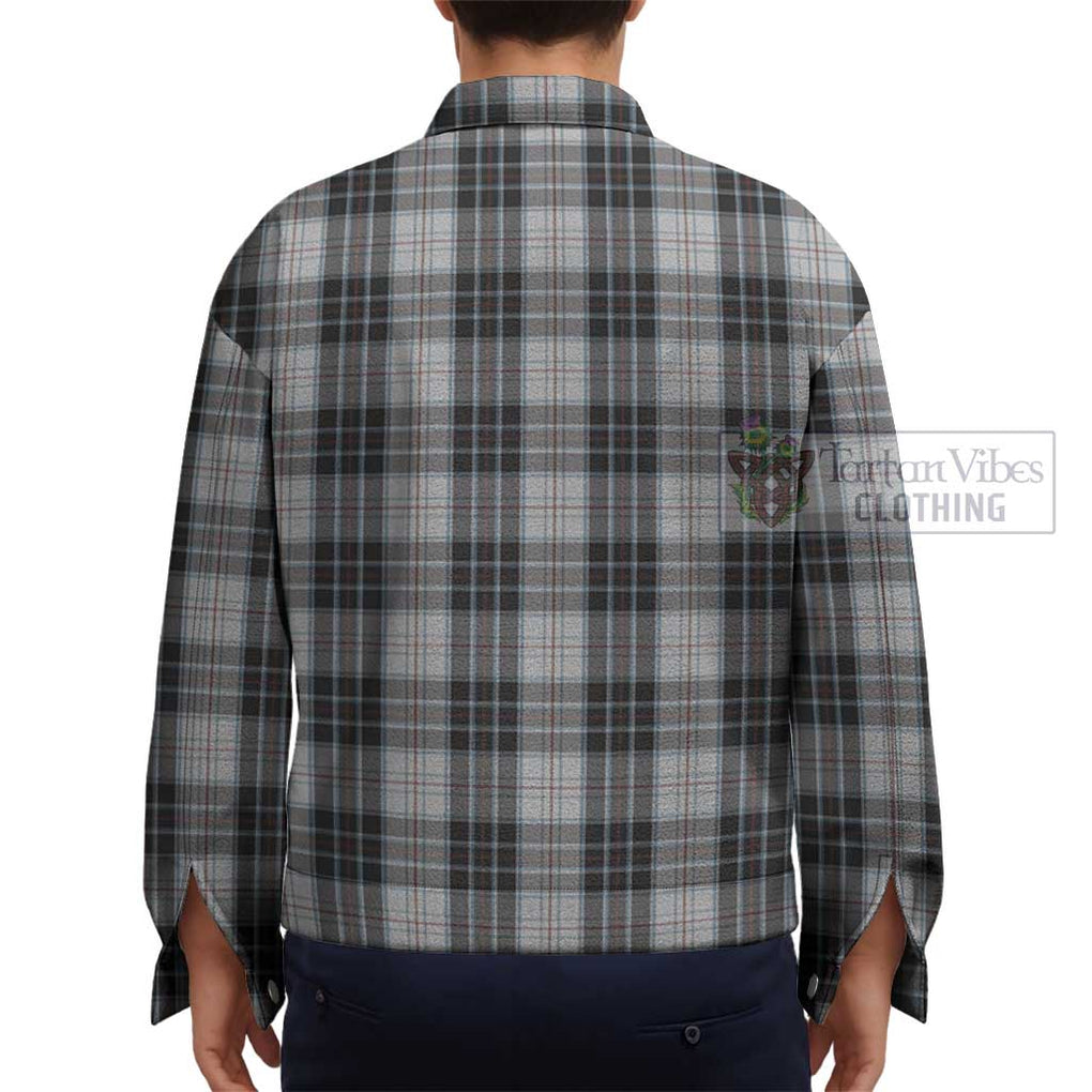 MacRae Dress Tartan Unisex Lapel Cotton Jacket - Tartan Vibes Clothing