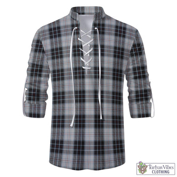 MacRae Dress Tartan Men's Scottish Traditional Jacobite Ghillie Kilt Shirt