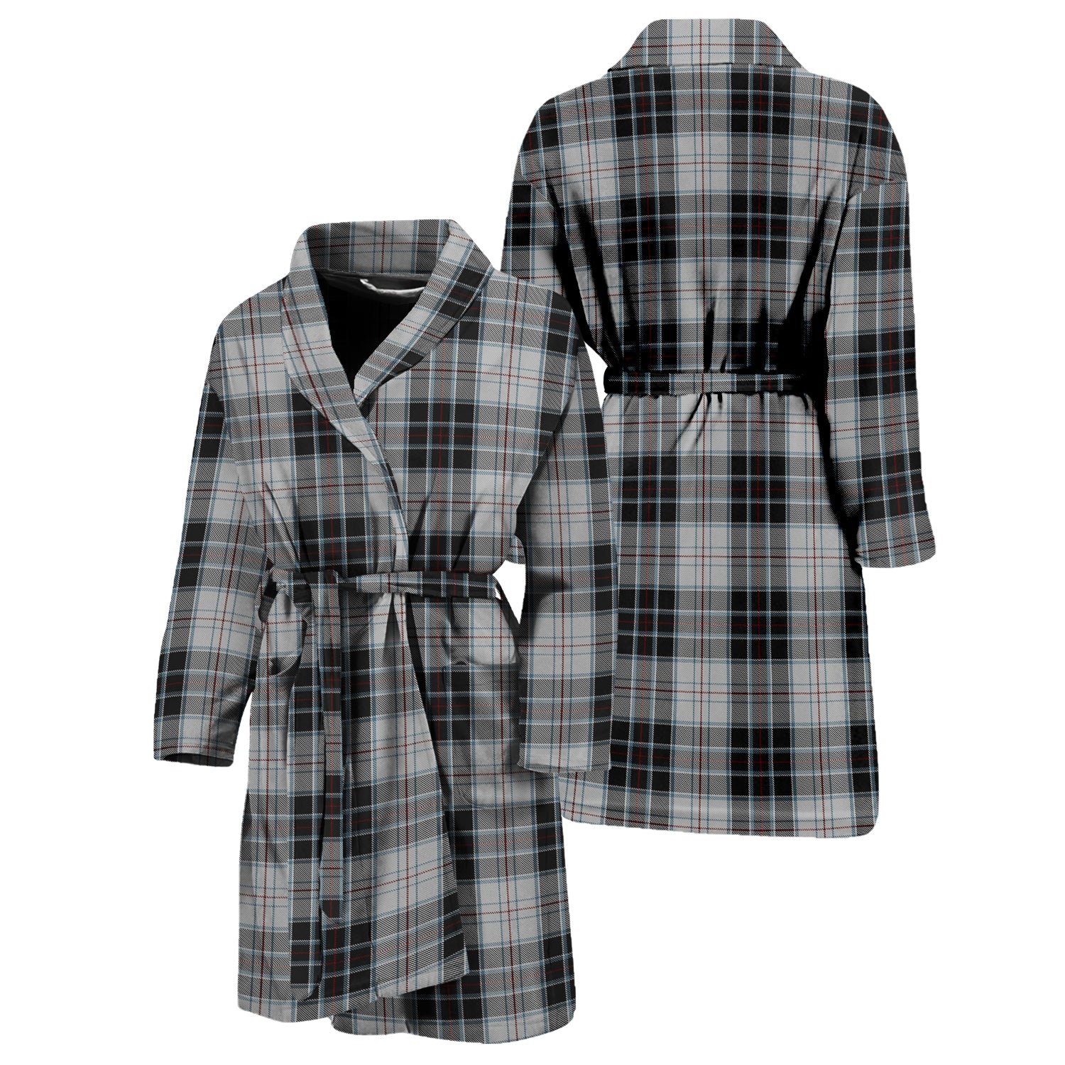 MacRae Dress Tartan Bathrobe Unisex M - Tartan Vibes Clothing