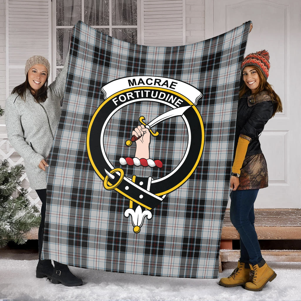 macrae-dress-tartab-blanket-with-family-crest