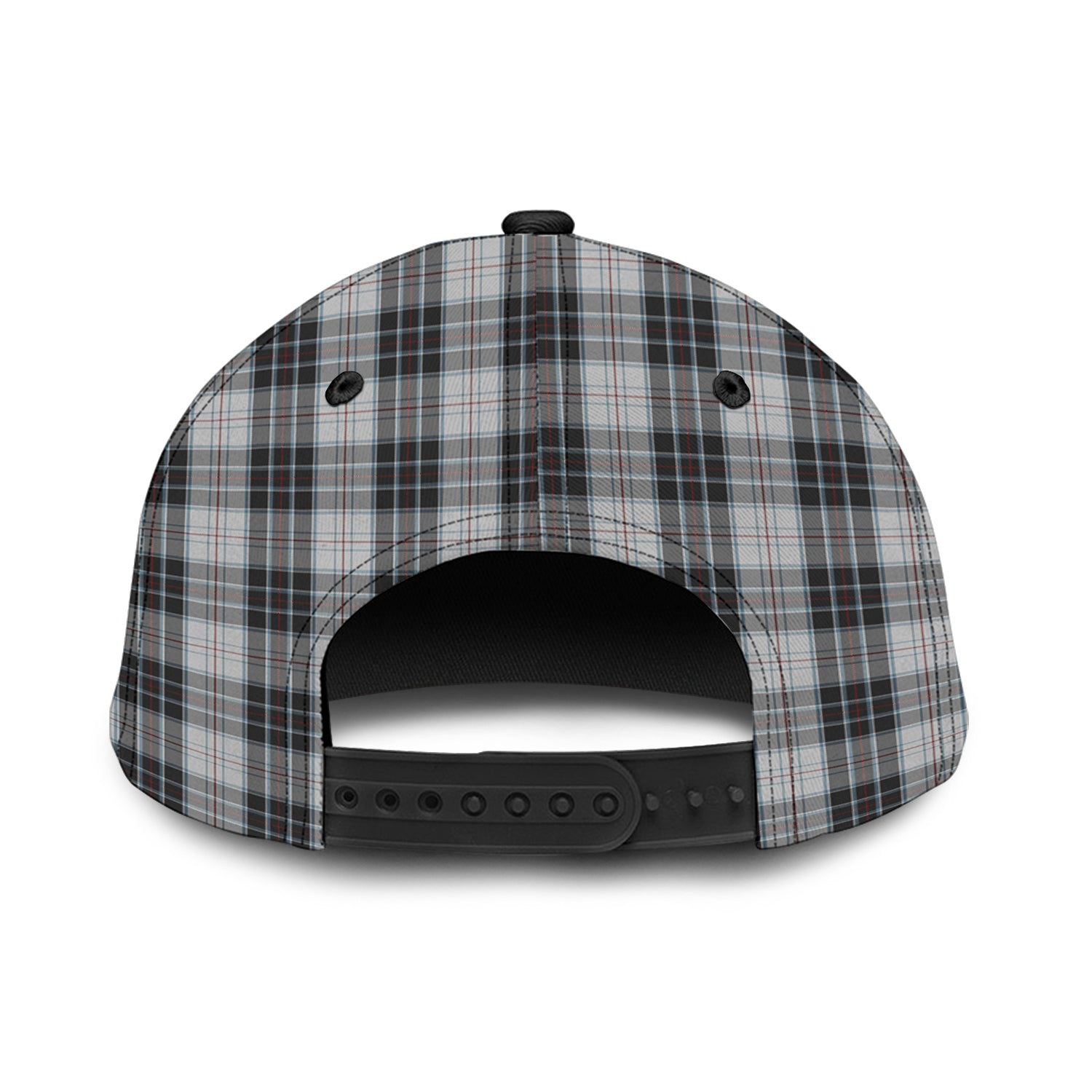 MacRae Dress Tartan Classic Cap with Family Crest - Tartan Vibes Clothing