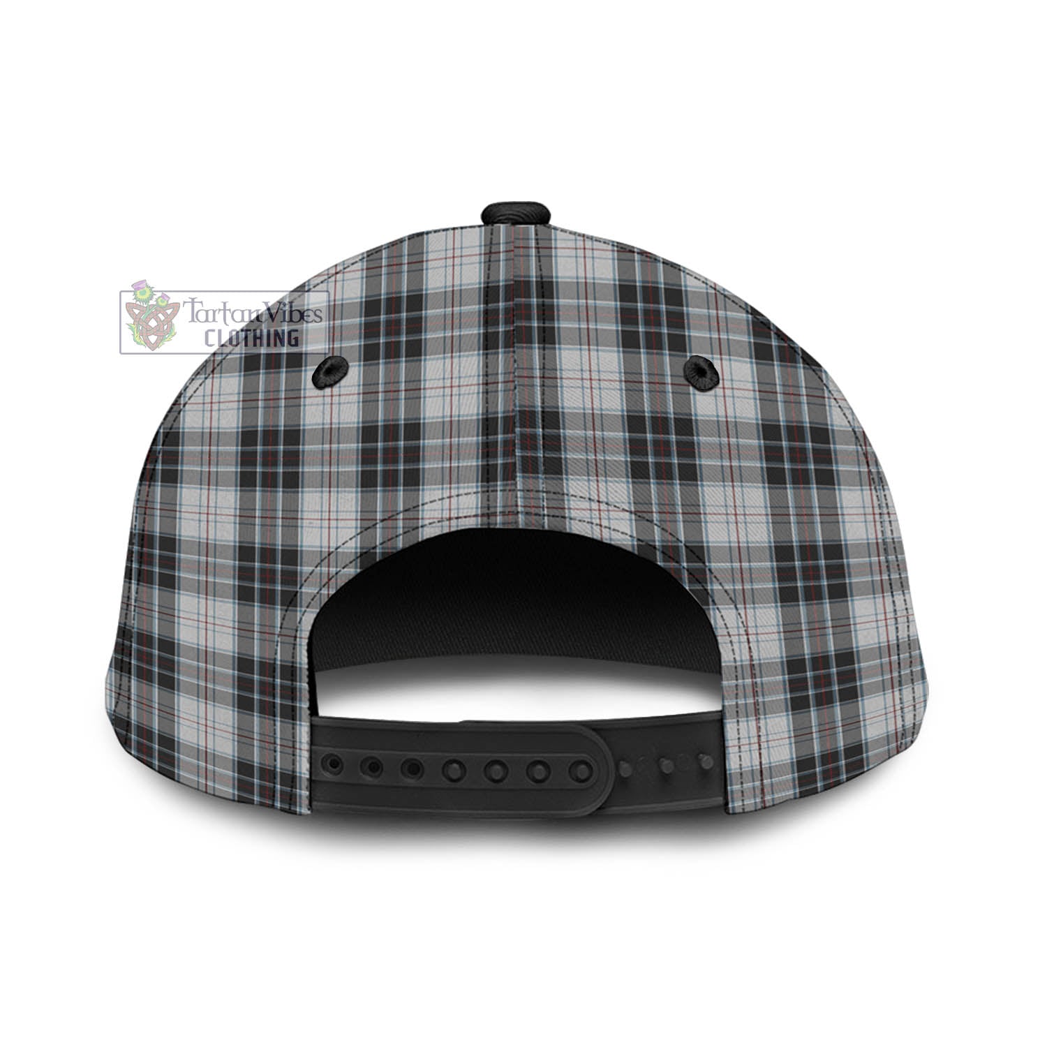 Tartan Vibes Clothing MacRae Dress Tartan Classic Cap with Family Crest In Me Style