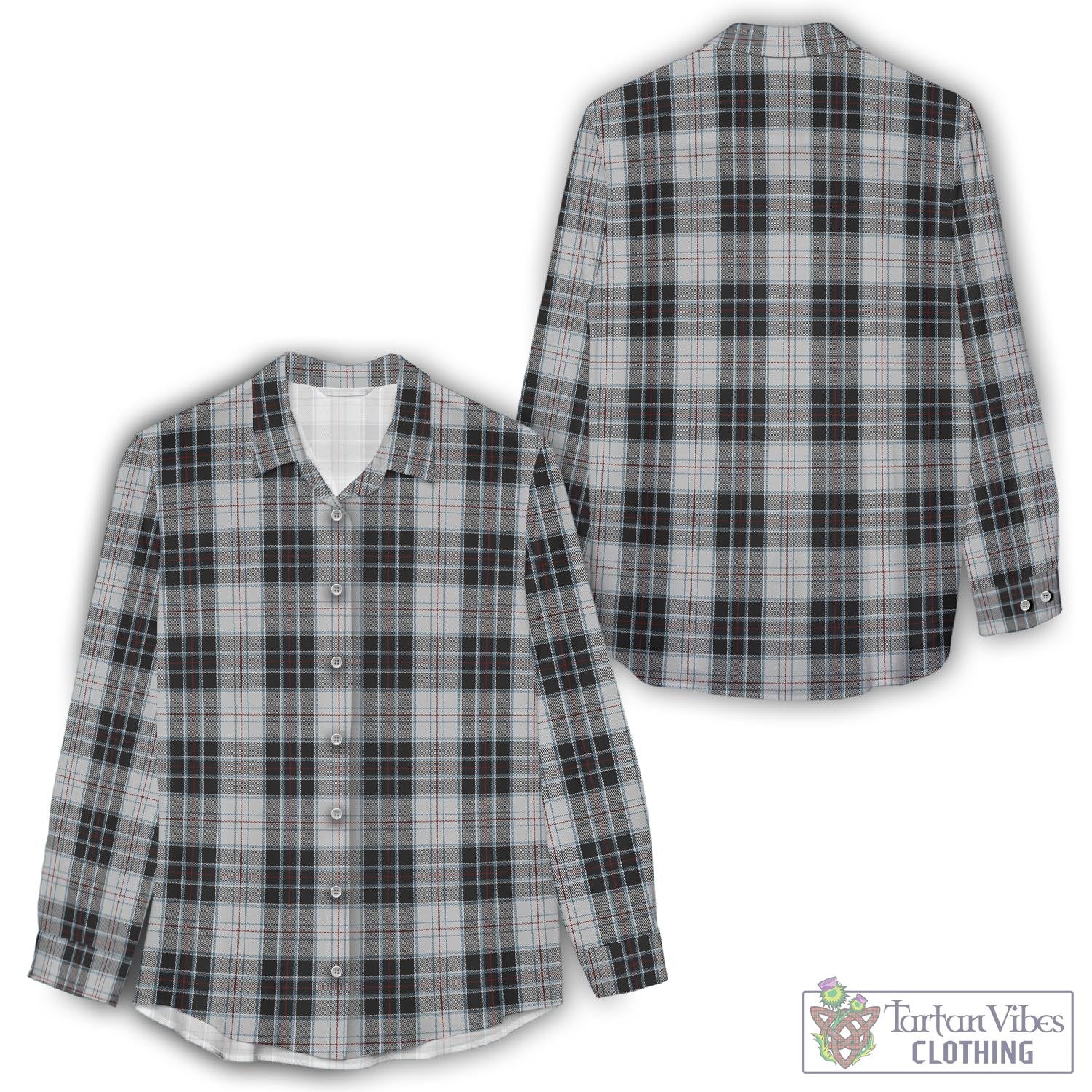 MacRae Dress Tartan Womens Casual Shirt