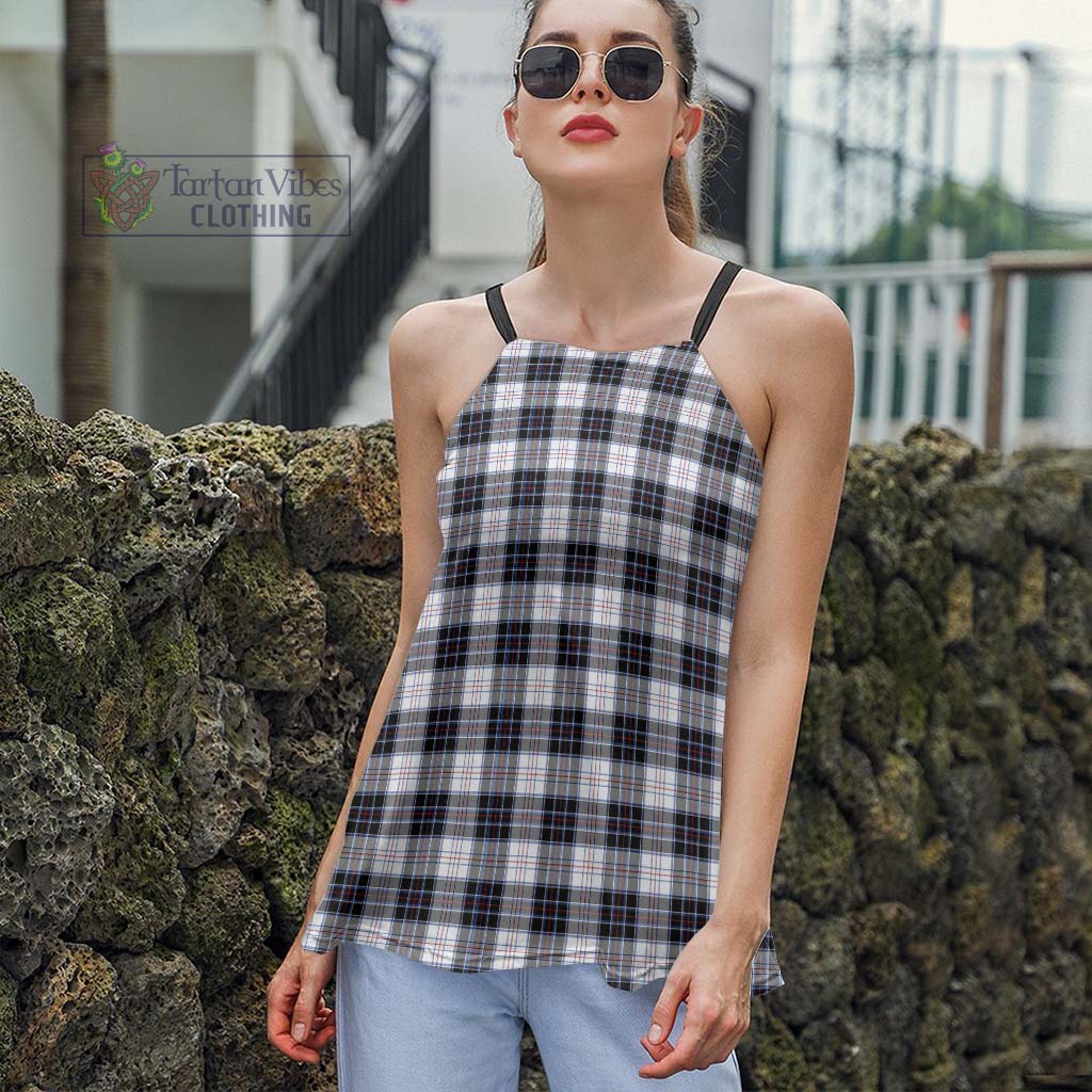 Tartan Vibes Clothing MacRae Dress Modern Tartan Loose Halter Neck Camisole