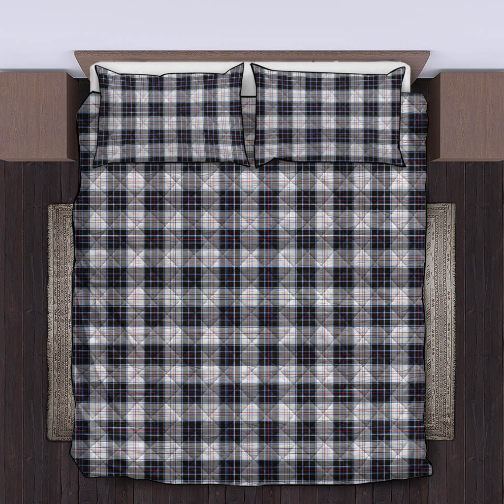 MacRae Dress Modern Tartan Quilt Bed Set King - Tartan Vibes Clothing