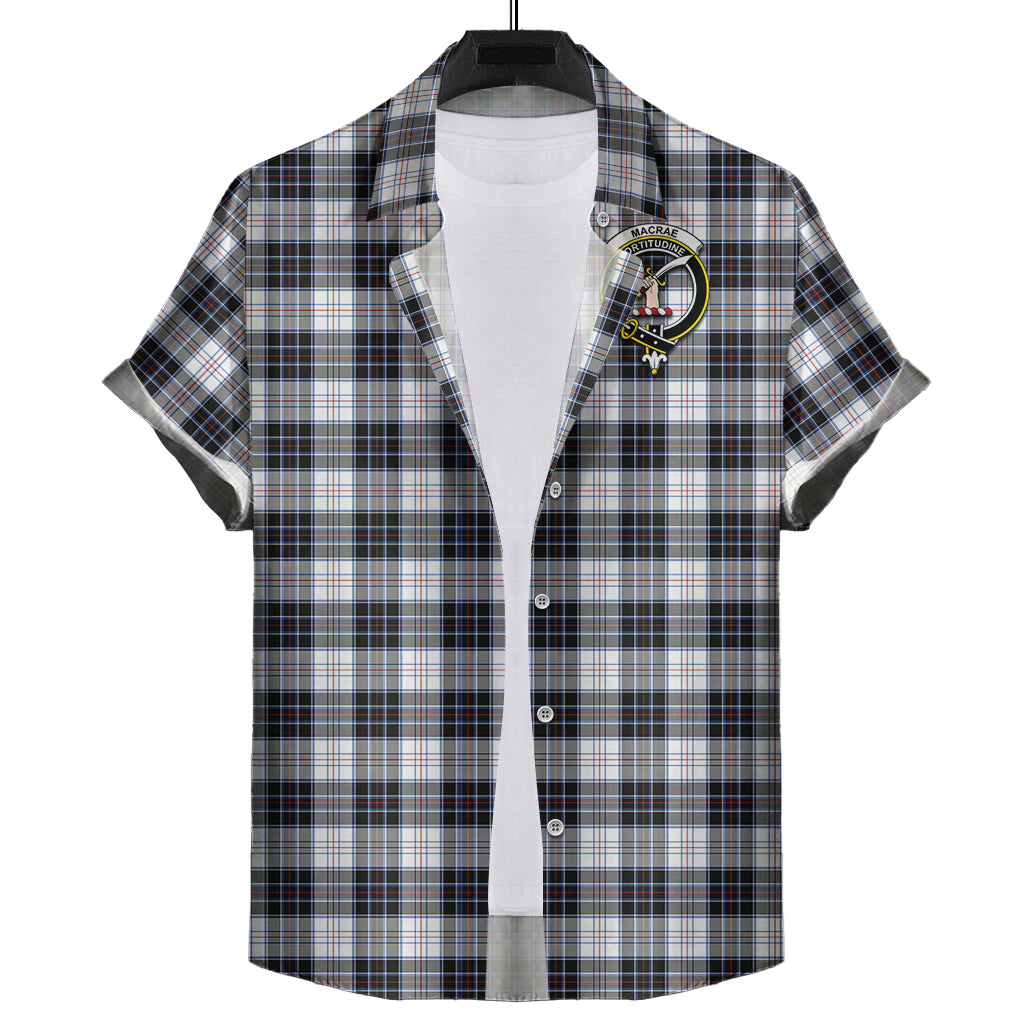 macrae-dress-modern-tartan-short-sleeve-button-down-shirt-with-family-crest