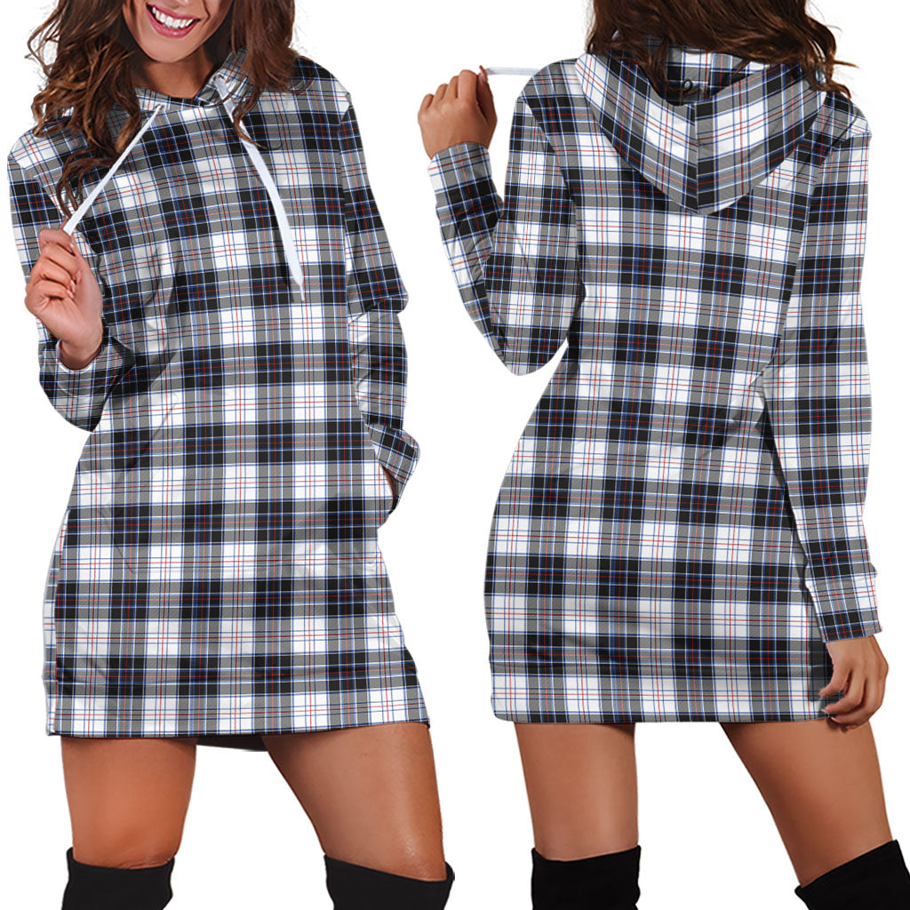 MacRae Dress Modern Tartan Hoodie Dress - Tartan Vibes Clothing