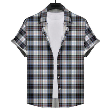 MacRae Dress Modern Tartan Short Sleeve Button Down Shirt