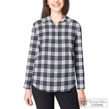 MacRae Dress Modern Tartan Women's Casual Shirt