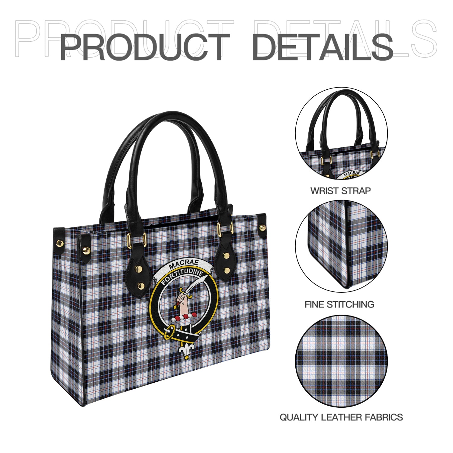 macrae-dress-modern-tartan-leather-bag-with-family-crest