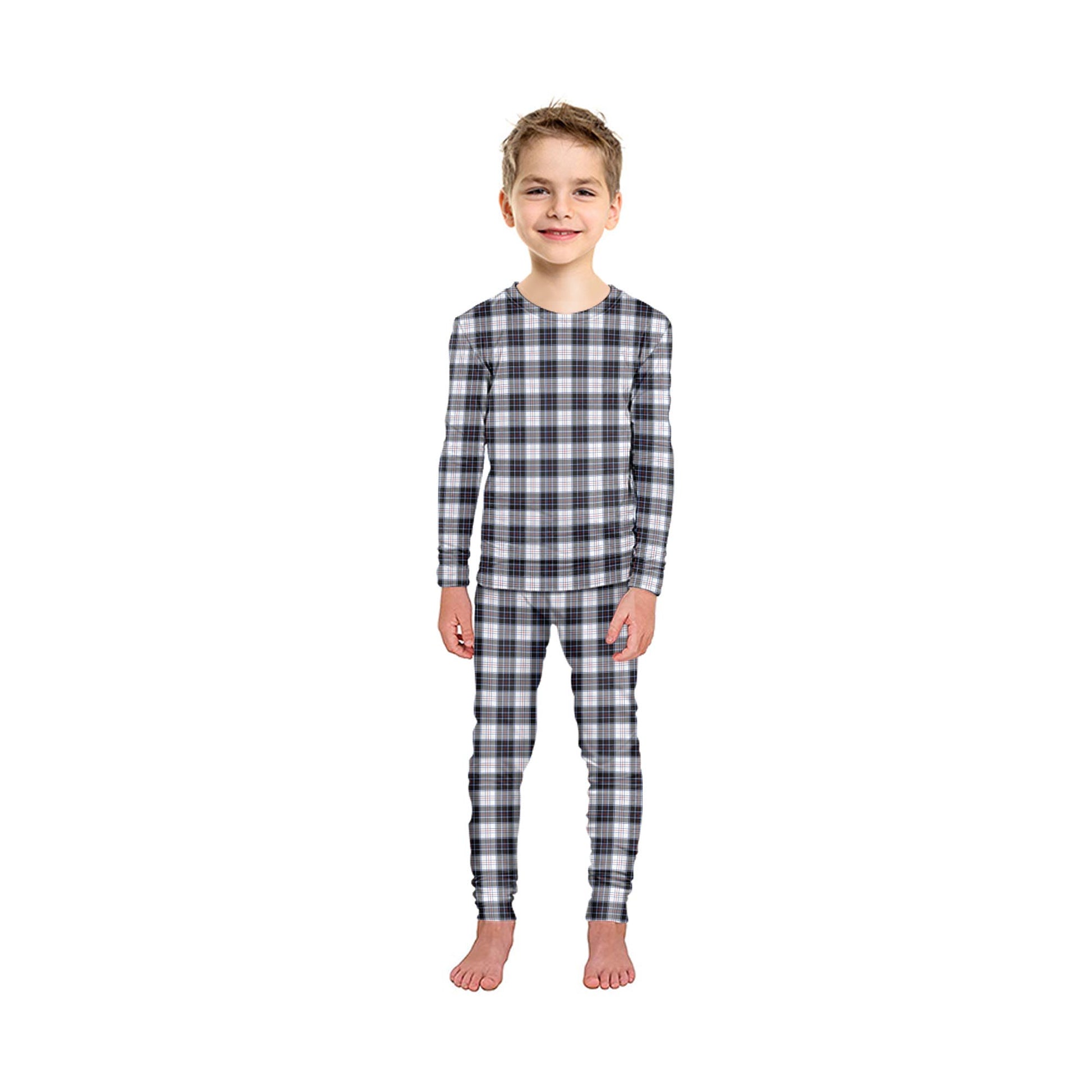 MacRae Dress Modern Tartan Pajamas Family Set - Tartan Vibes Clothing