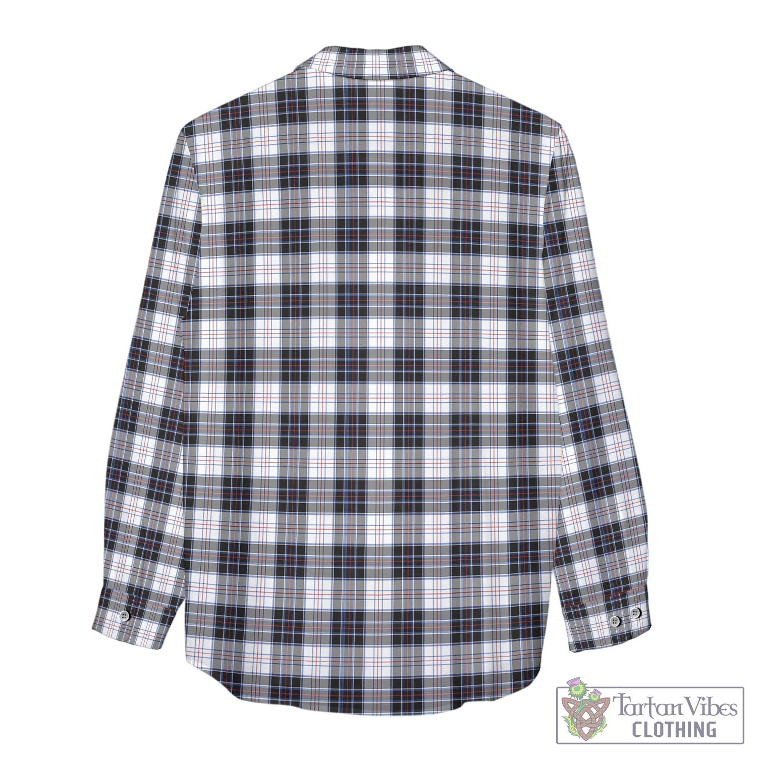 MacRae Dress Modern Tartan Womens Casual Shirt