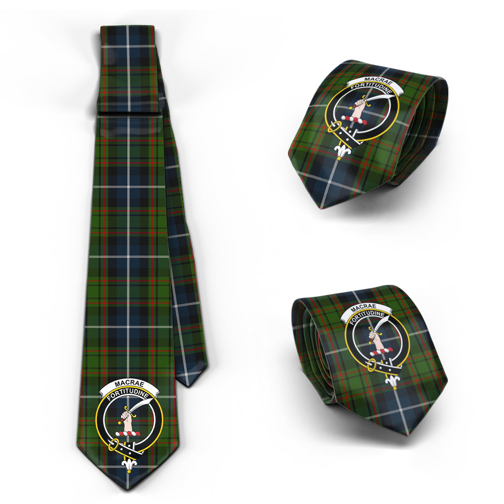 macrae-hunting-tartan-classic-necktie-with-family-crest