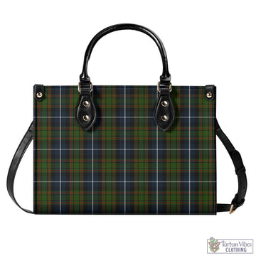 MacRae Hunting Tartan Luxury Leather Handbags