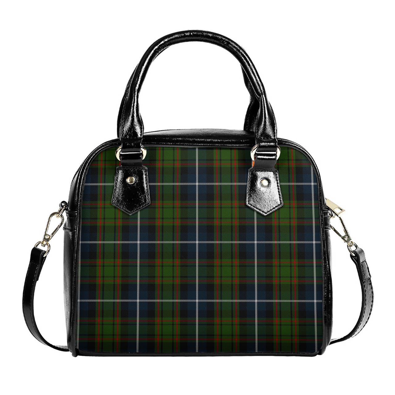 MacRae Hunting Tartan Shoulder Handbags One Size 6*25*22 cm - Tartanvibesclothing
