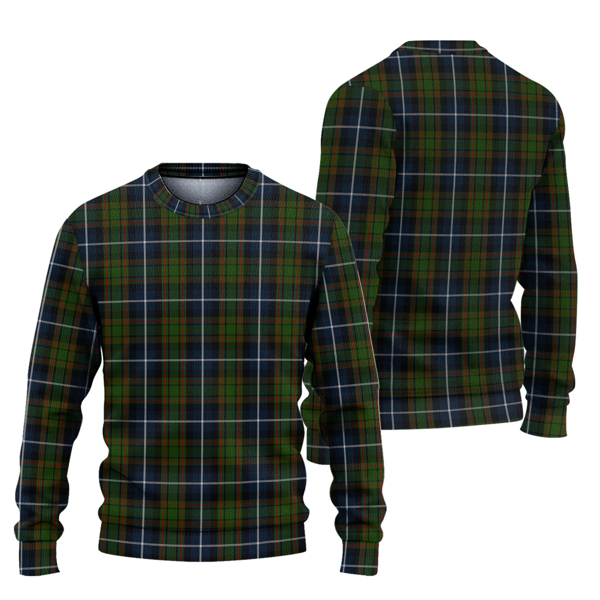 MacRae Hunting Tartan Knitted Sweater Unisex - Tartanvibesclothing