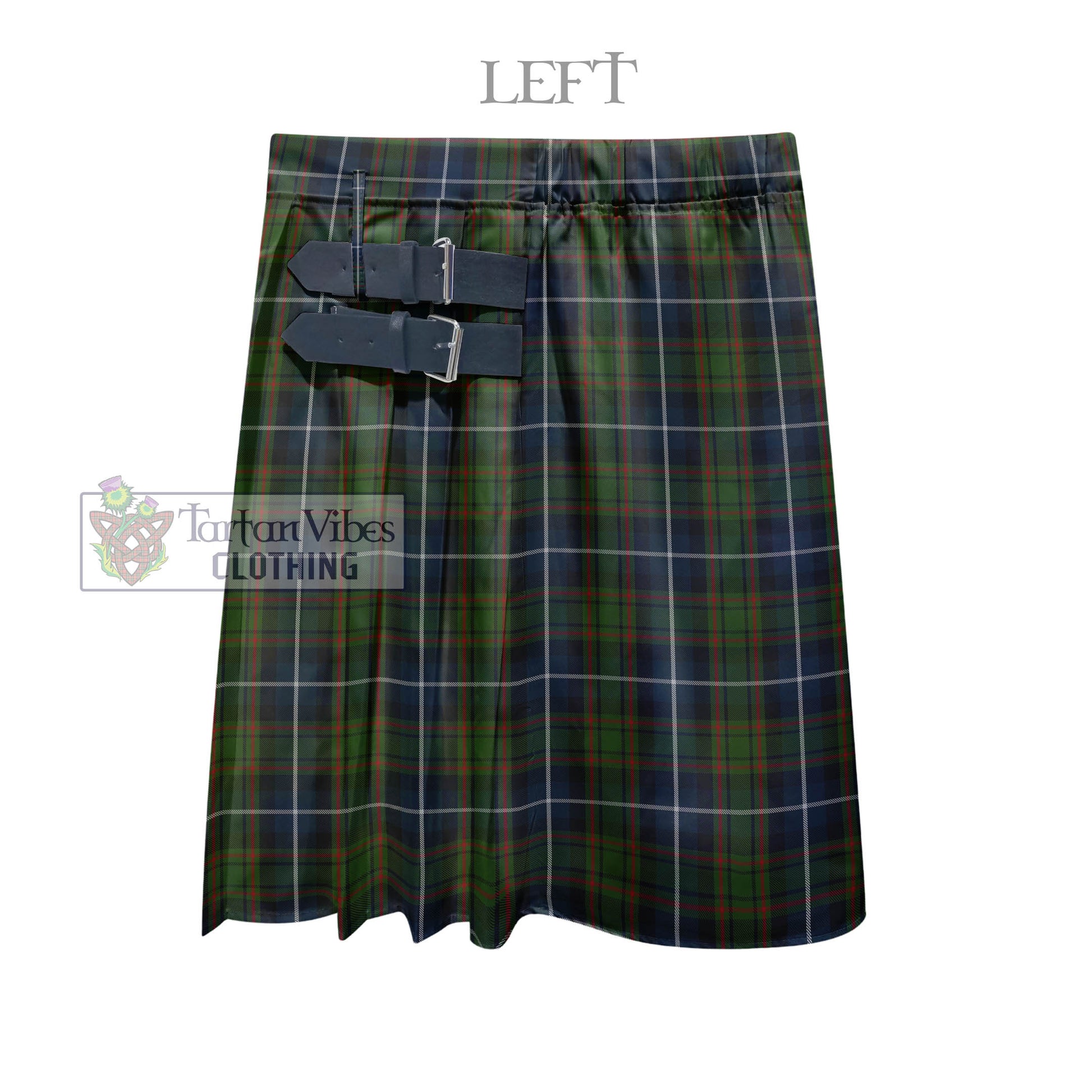 Tartan Vibes Clothing MacRae Hunting Tartan Men's Pleated Skirt - Fashion Casual Retro Scottish Style