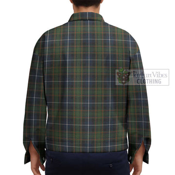 MacRae Hunting Tartan Unisex Lapel Cotton Jacket