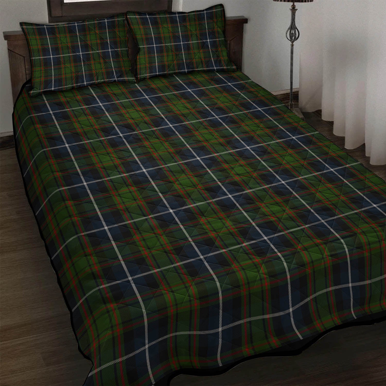 MacRae Hunting Tartan Quilt Bed Set - Tartanvibesclothing