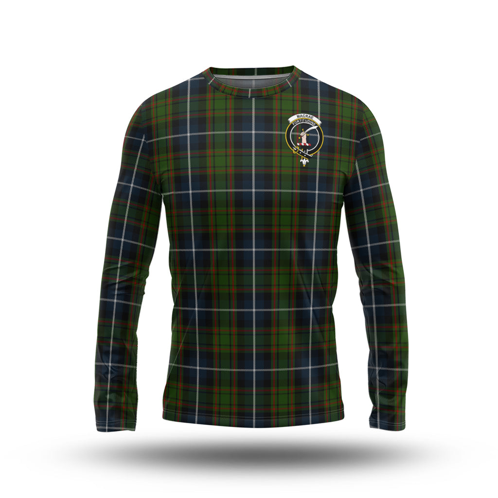 macrae-hunting-tartan-long-sleeve-t-shirt-with-family-crest