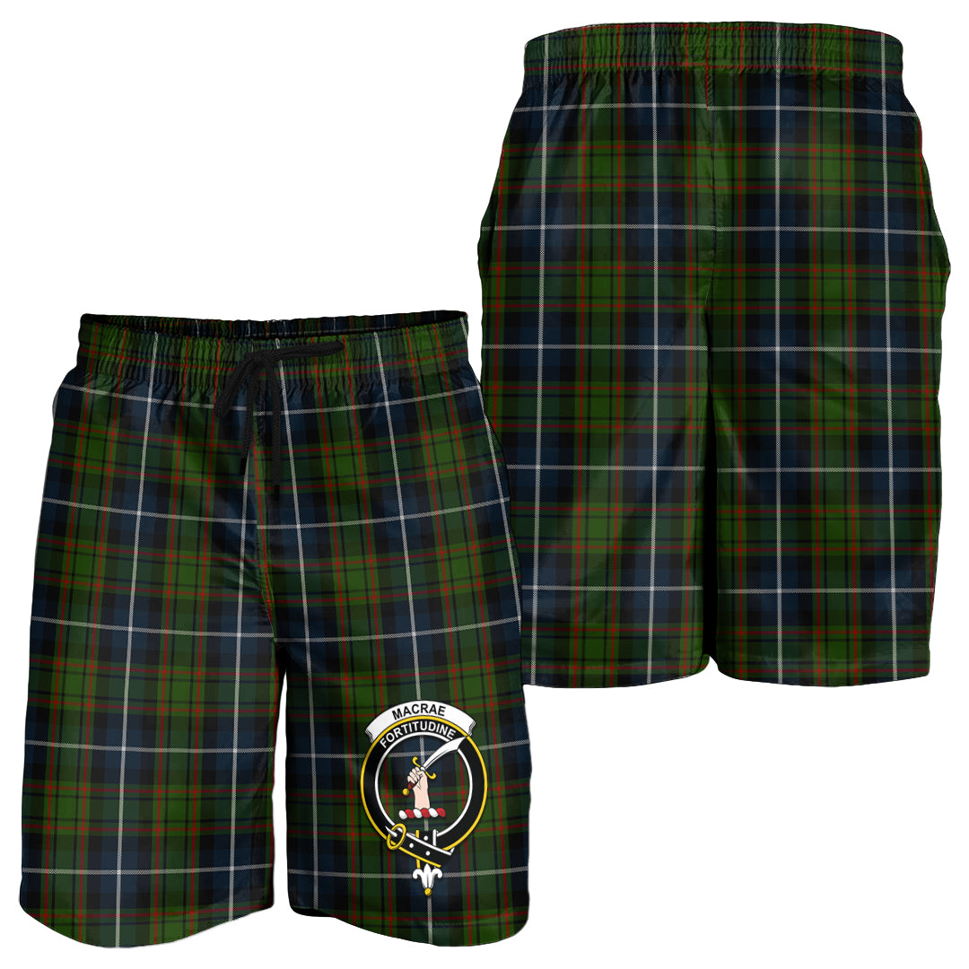 macrae-hunting-tartan-mens-shorts-with-family-crest