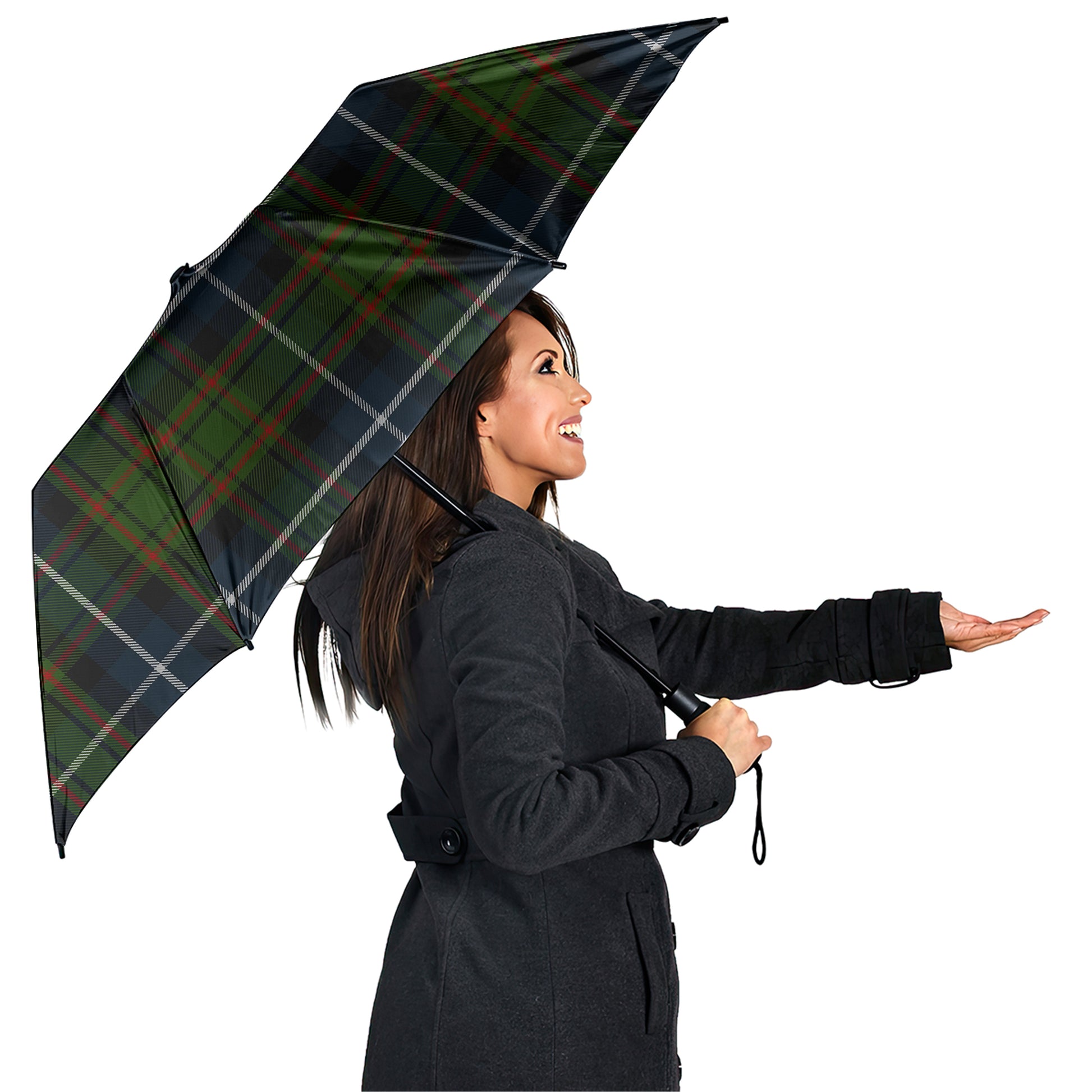 MacRae Hunting Tartan Umbrella - Tartanvibesclothing