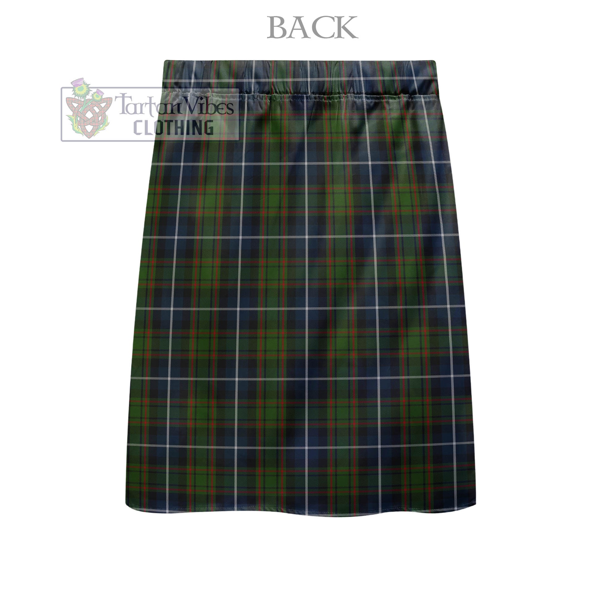 Tartan Vibes Clothing MacRae Hunting Tartan Men's Pleated Skirt - Fashion Casual Retro Scottish Style