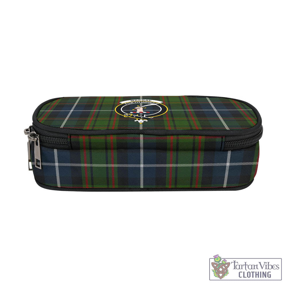 Tartan Vibes Clothing MacRae Hunting Tartan Pen and Pencil Case with Family Crest