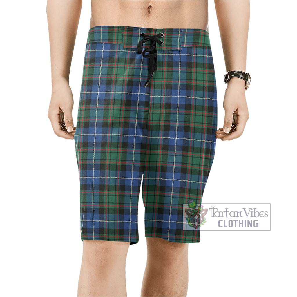 MacRae Hunting Ancient Tartan Men's Board Shorts Men - Tartan Vibes Clothing