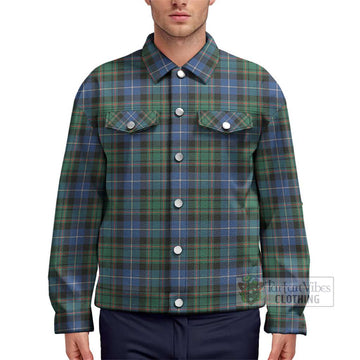 MacRae Hunting Ancient Tartan Unisex Lapel Cotton Jacket