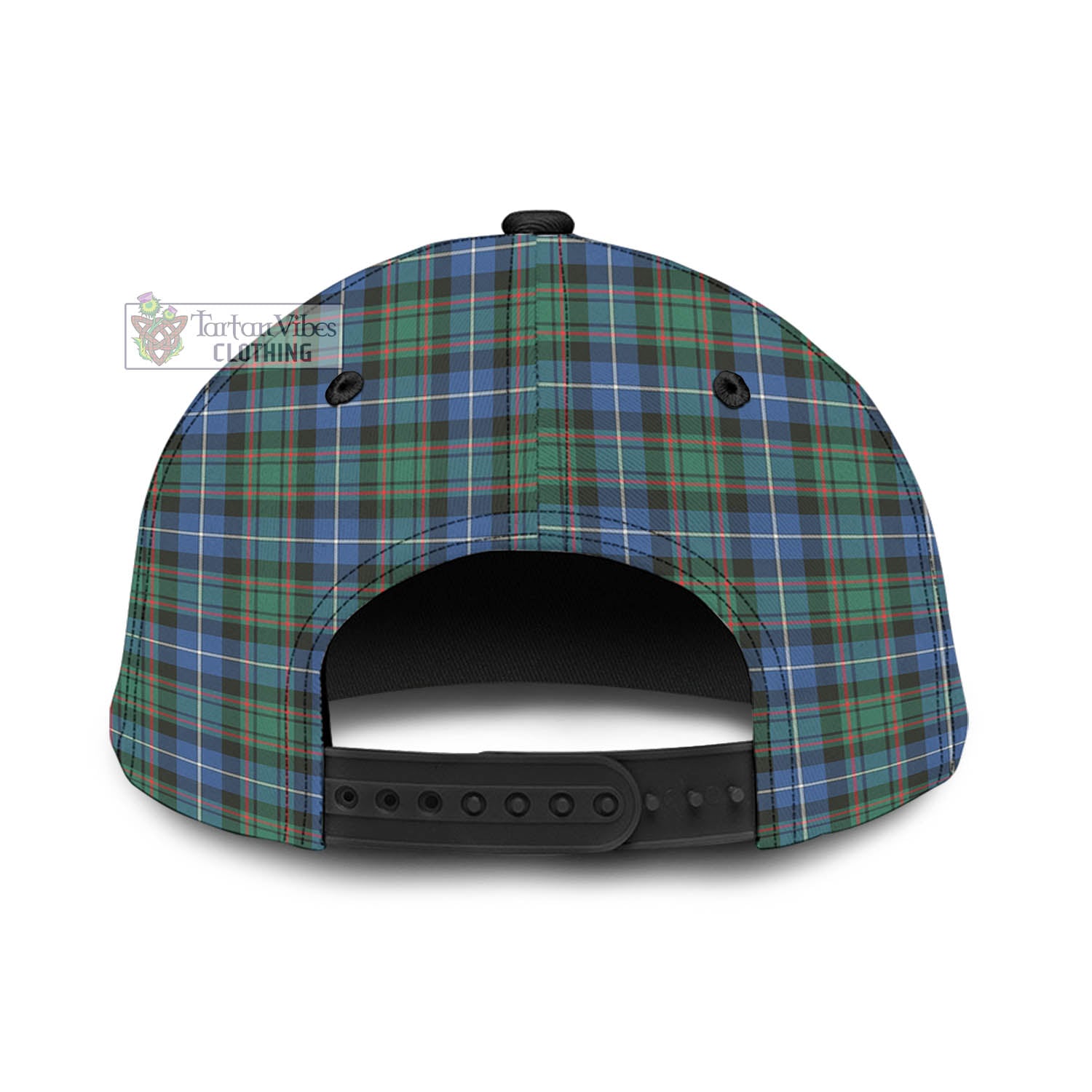 Tartan Vibes Clothing MacRae Hunting Ancient Tartan Classic Cap with Family Crest In Me Style