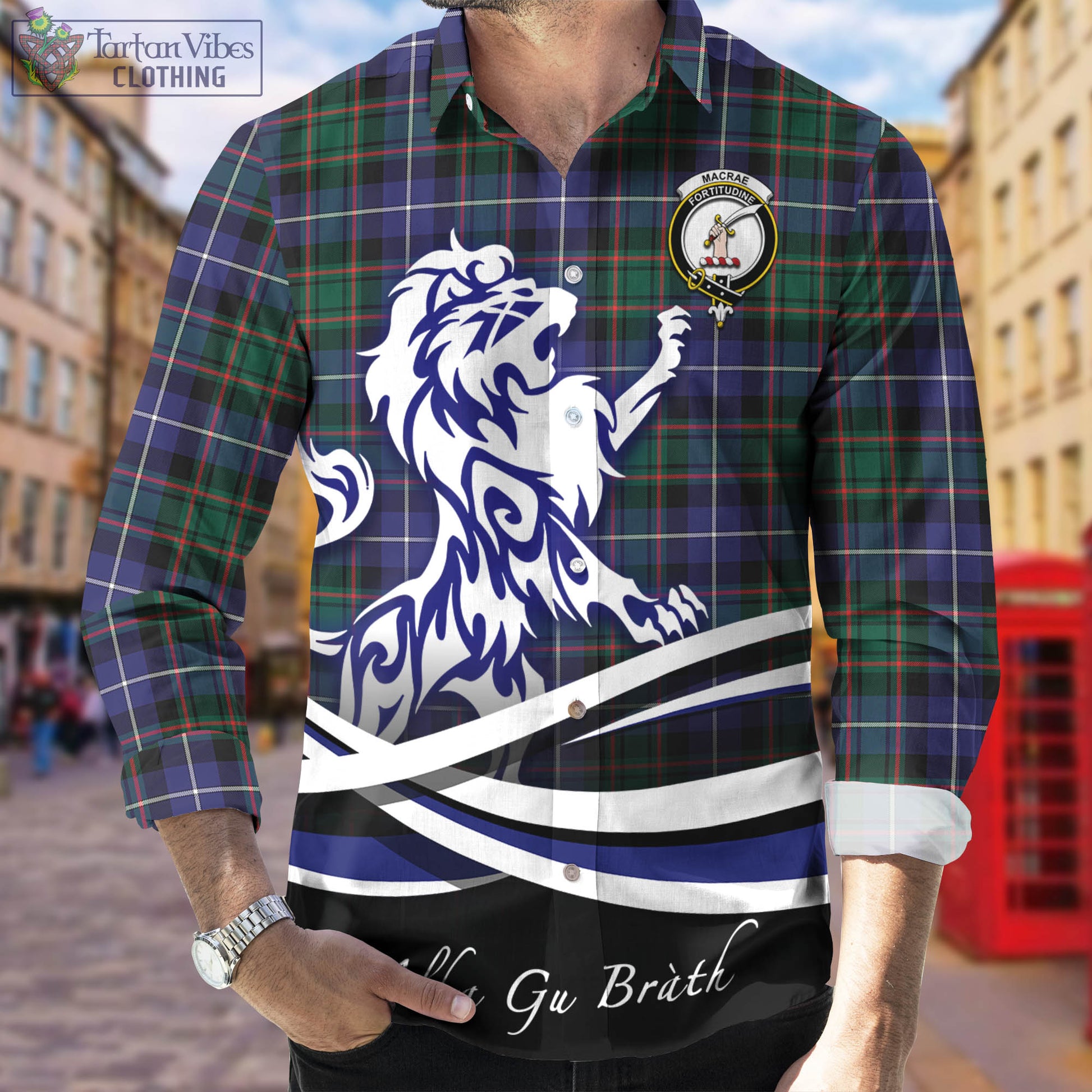 macrae-hunting-modern-tartan-long-sleeve-button-up-shirt-with-alba-gu-brath-regal-lion-emblem