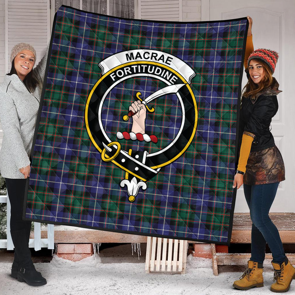 macrae-hunting-modern-tartan-quilt-with-family-crest