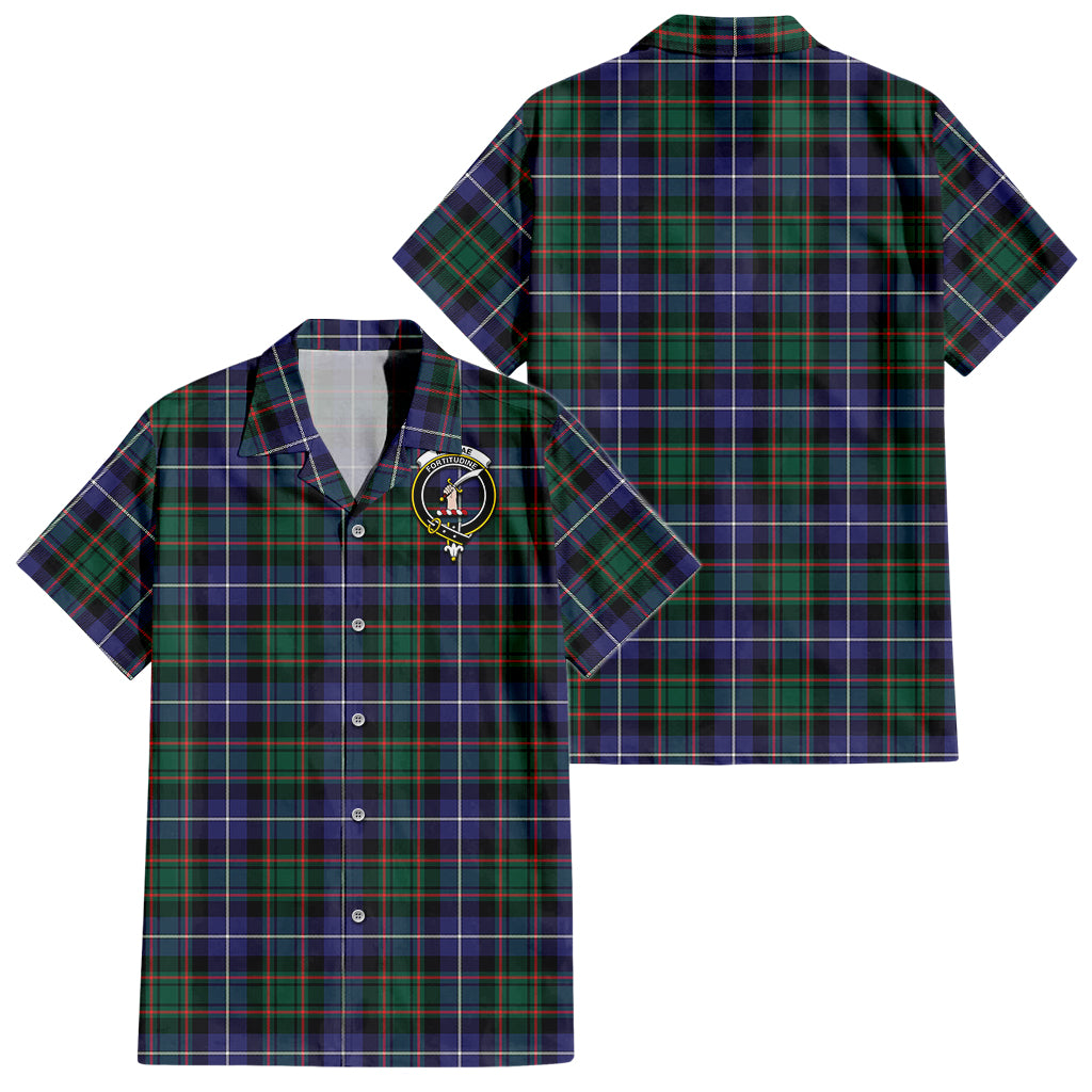 macrae-hunting-modern-tartan-short-sleeve-button-down-shirt-with-family-crest