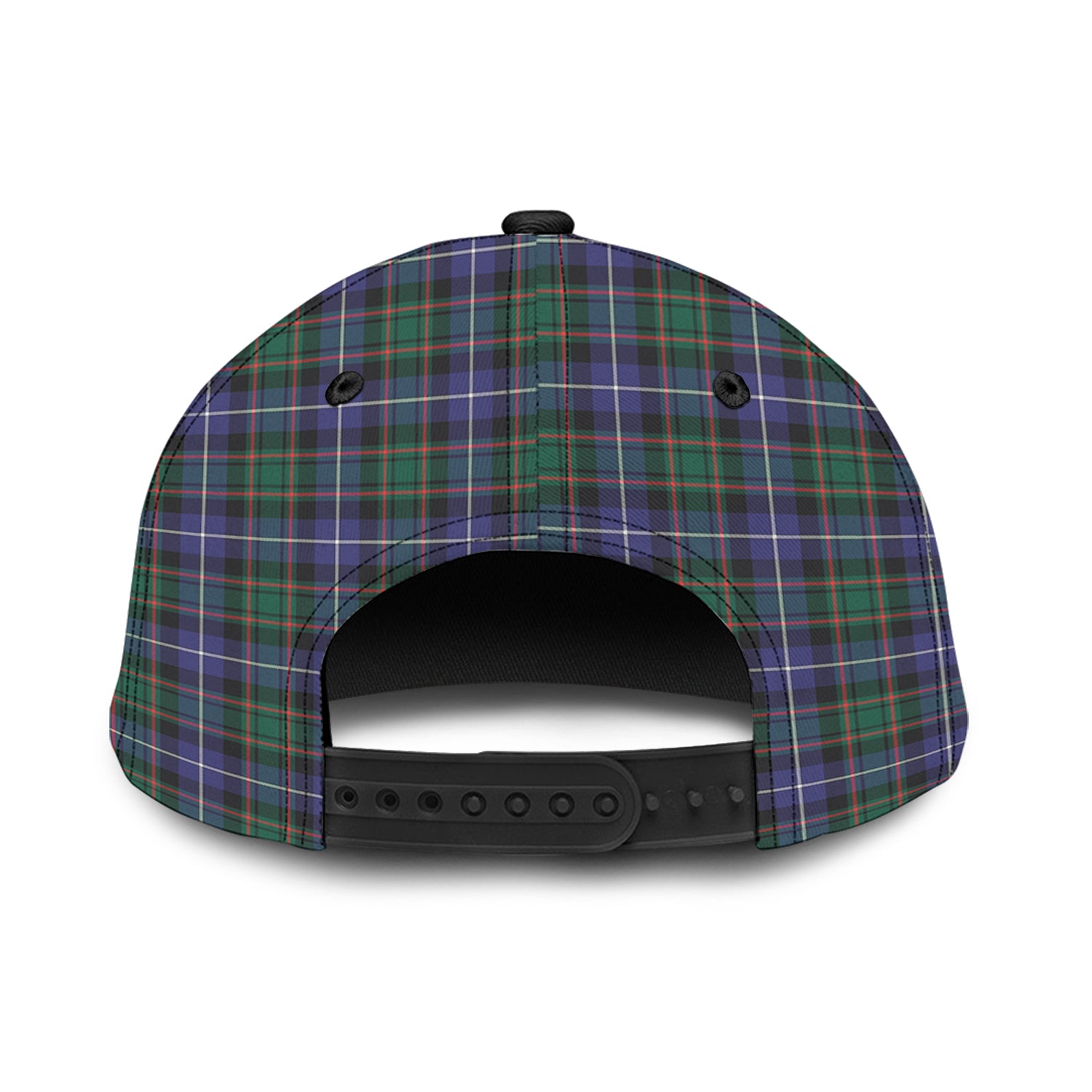 MacRae Hunting Modern Tartan Classic Cap with Family Crest - Tartan Vibes Clothing