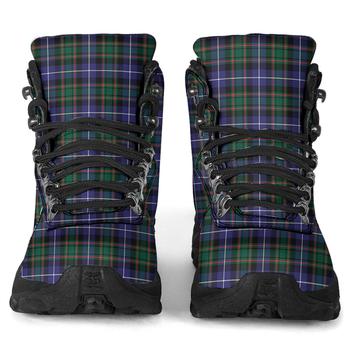 MacRae Hunting Modern Tartan Alpine Boots - Tartanvibesclothing