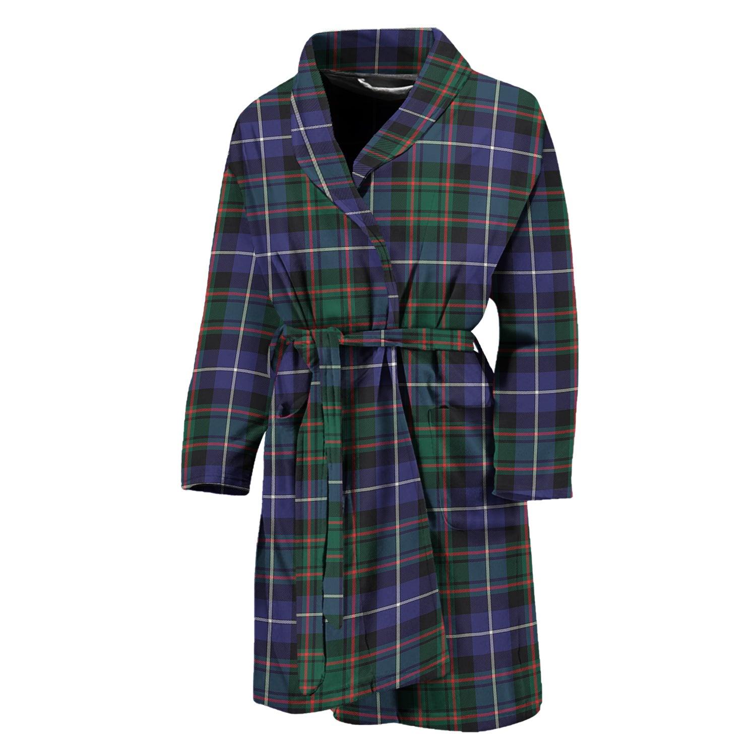 MacRae Hunting Modern Tartan Bathrobe - Tartan Vibes Clothing