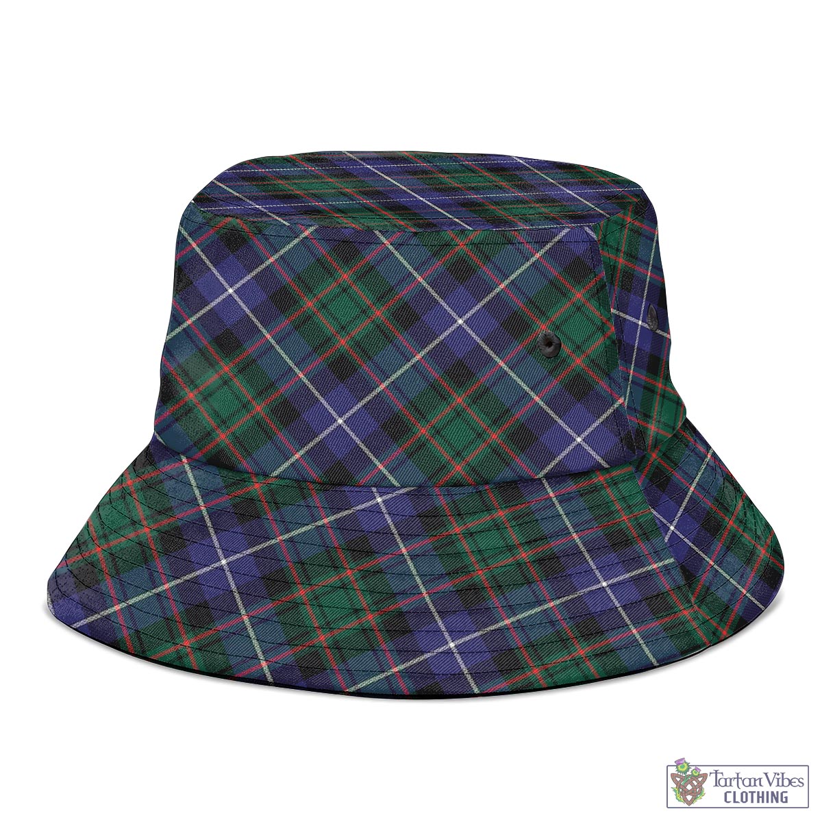 Tartan Vibes Clothing MacRae Hunting Modern Tartan Bucket Hat