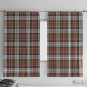 MacRae Hunting Weathered Tartan Window Curtain