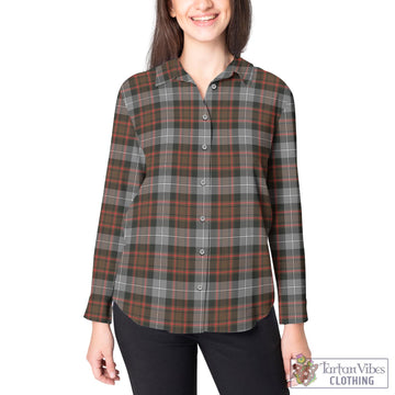 MacRae Hunting Weathered Tartan Women's Casual Shirt