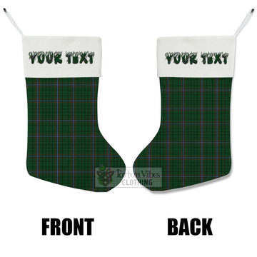 MacRae (McRae) Tartan Christmas Stocking with Personalized Text