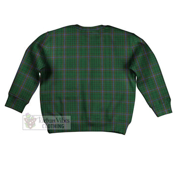 MacRae (McRae) Tartan Kid Ugly Sweater with Family Crest