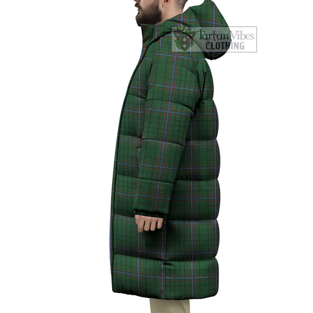 Tartan Vibes Clothing MacRae (McRae) Tartan Long Down Jacket