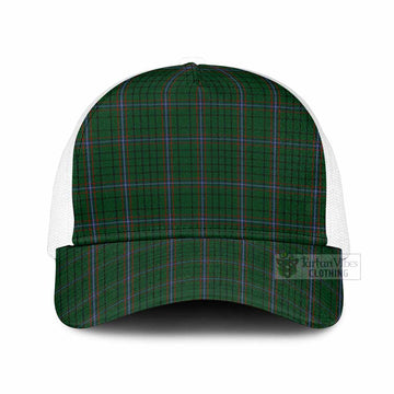 MacRae (McRae) Tartan Mesh Trucker Cap One Size (Adjustable) White - Tartan Vibes Clothing