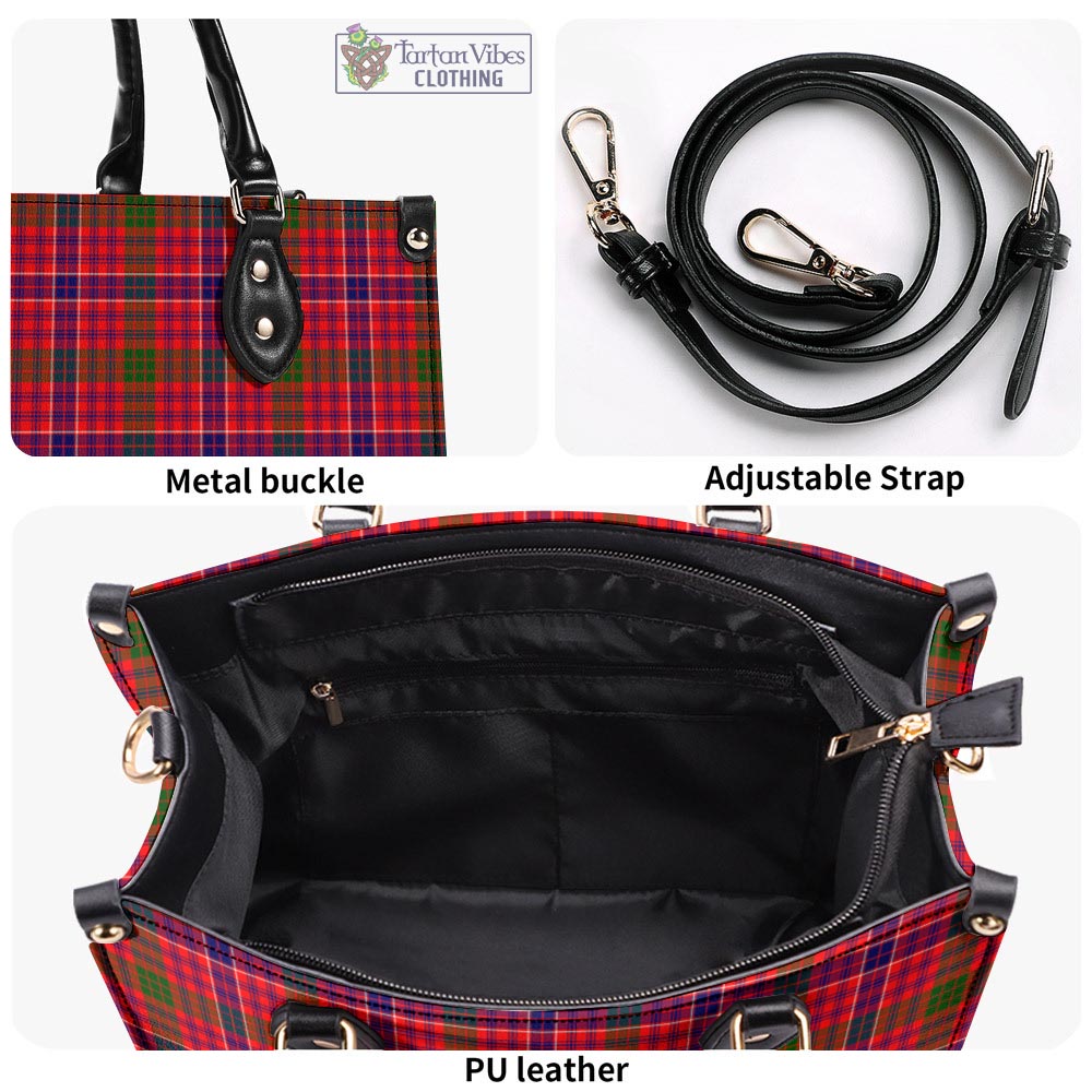 Tartan Vibes Clothing MacRae Modern Tartan Luxury Leather Handbags