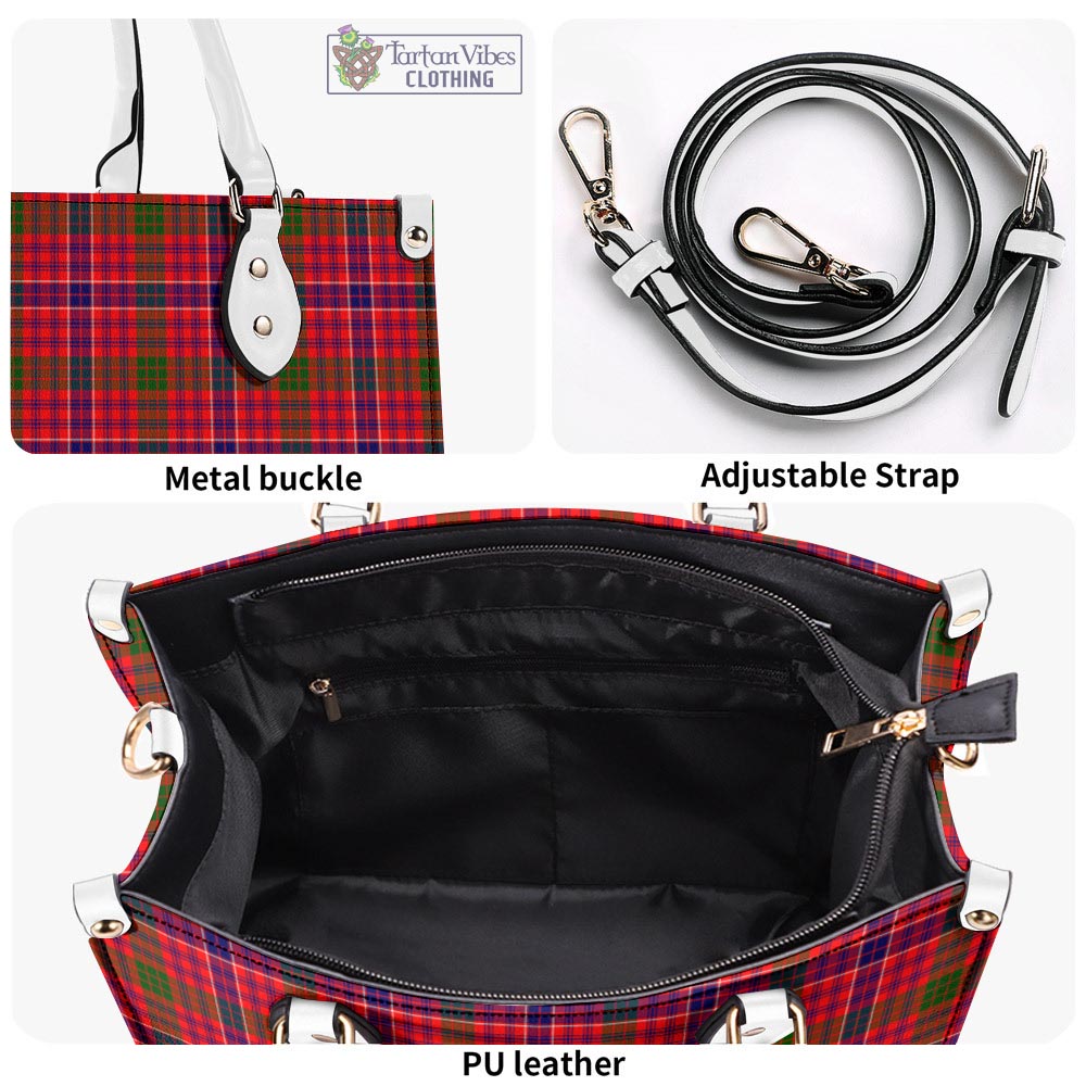 Tartan Vibes Clothing MacRae Modern Tartan Luxury Leather Handbags